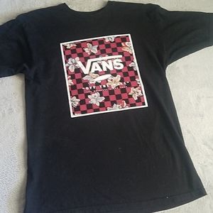 Vans off the wall Checkered T shirt